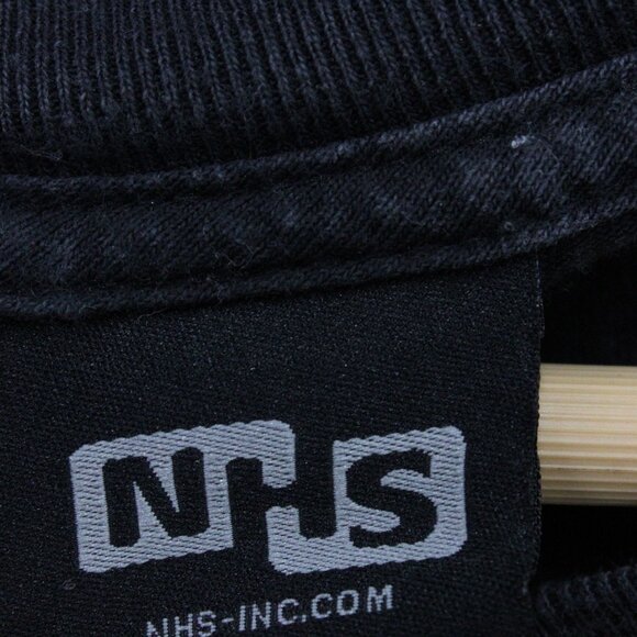 NHS X Santa Cruz Shirt Mens XL Black Short Sleeve Graphic Logo Crewneck XL Rare - Picture 8 of 10